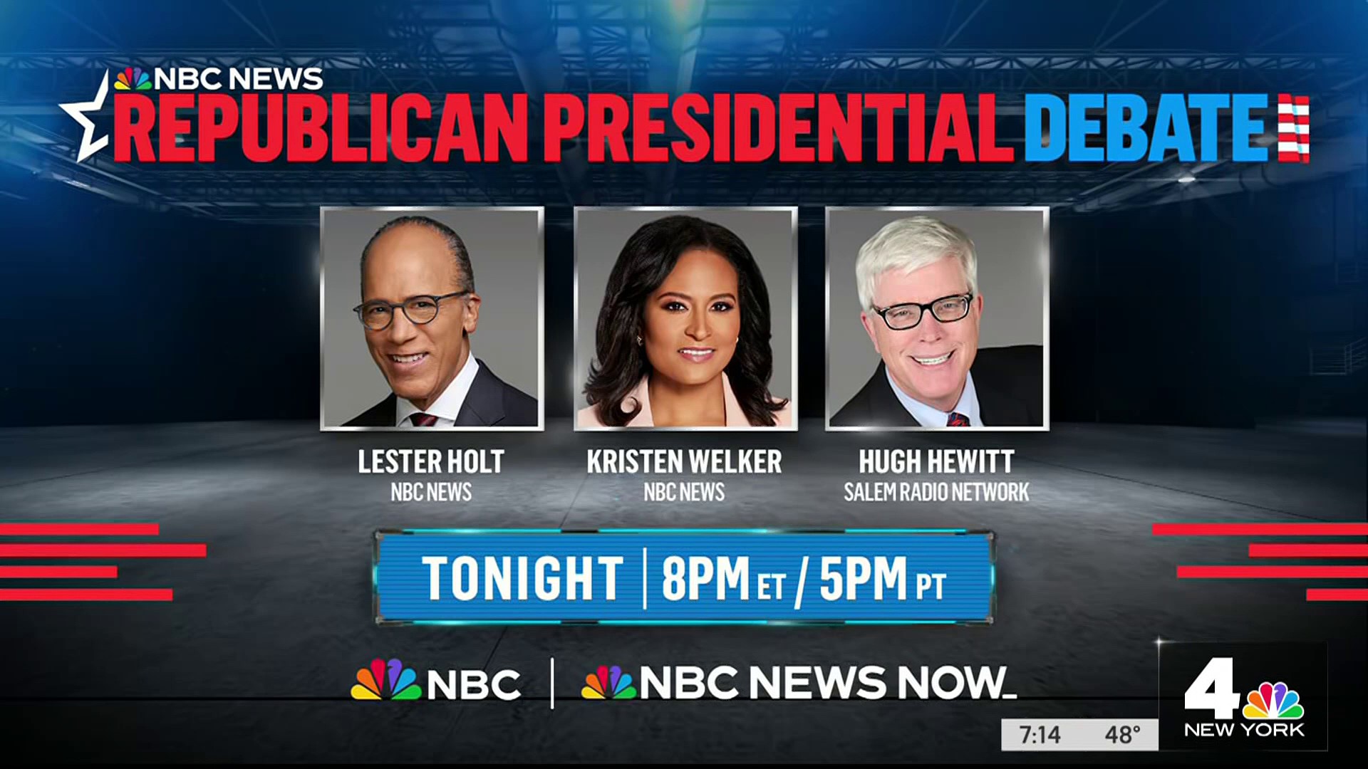 Countdown To The Third GOP Presidential Primary Debate – NBC New York