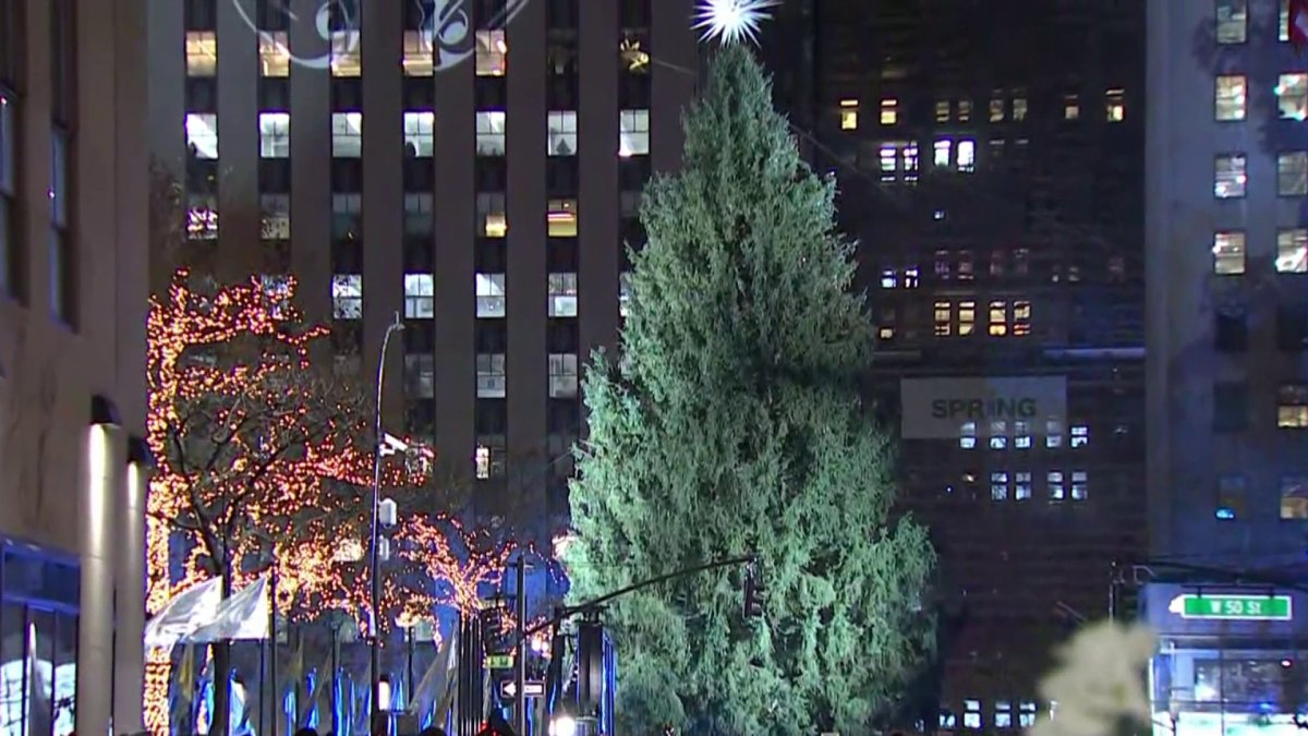 How the NYPD keeps crowds safe at the Rockefeller Center Christmas Tree