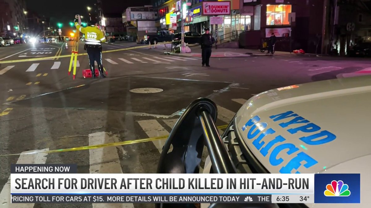 Police search for driver after child killed in hit-and-run crash in ...