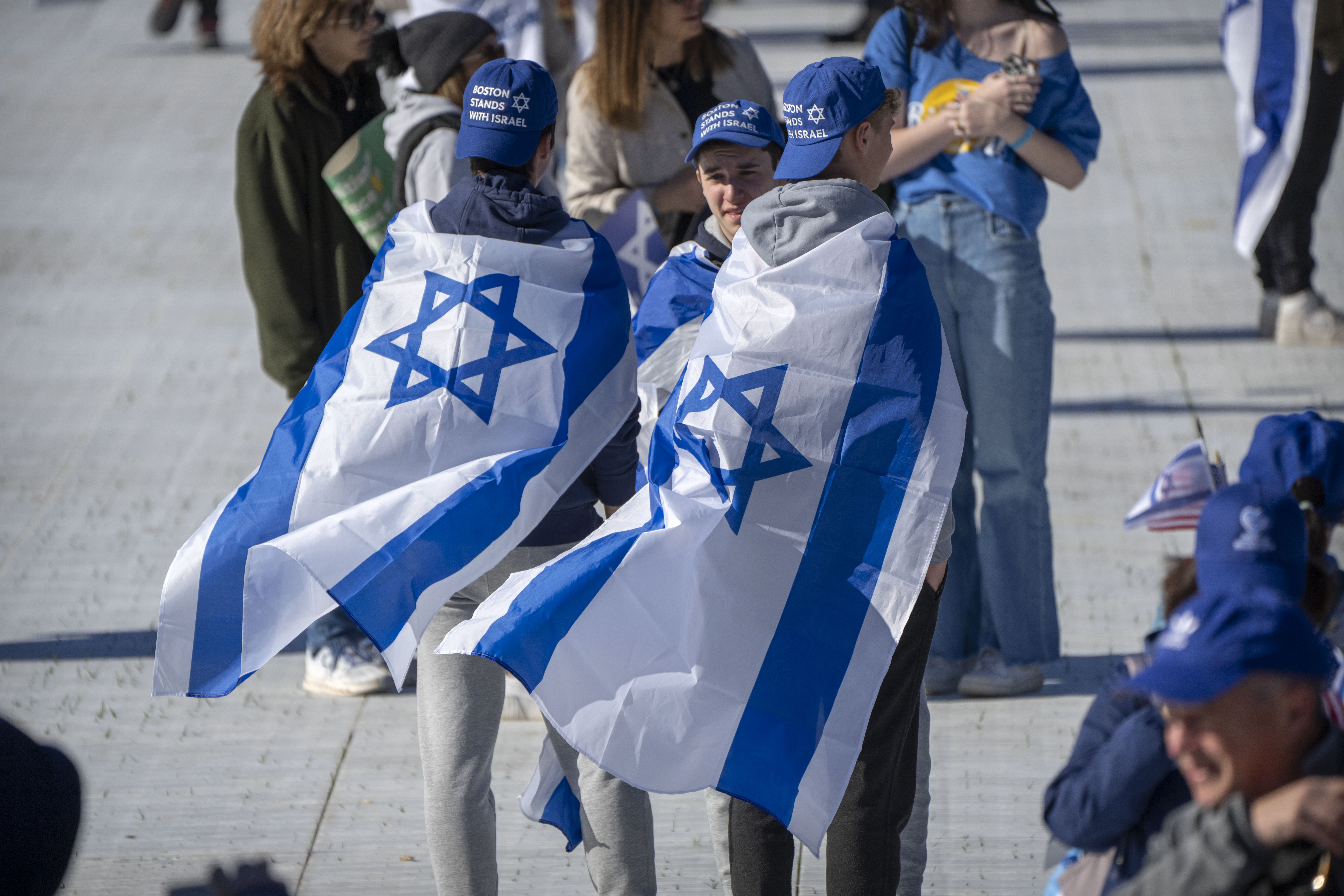 See photos from the ‘March for Israel' rally in Washington, D.C.