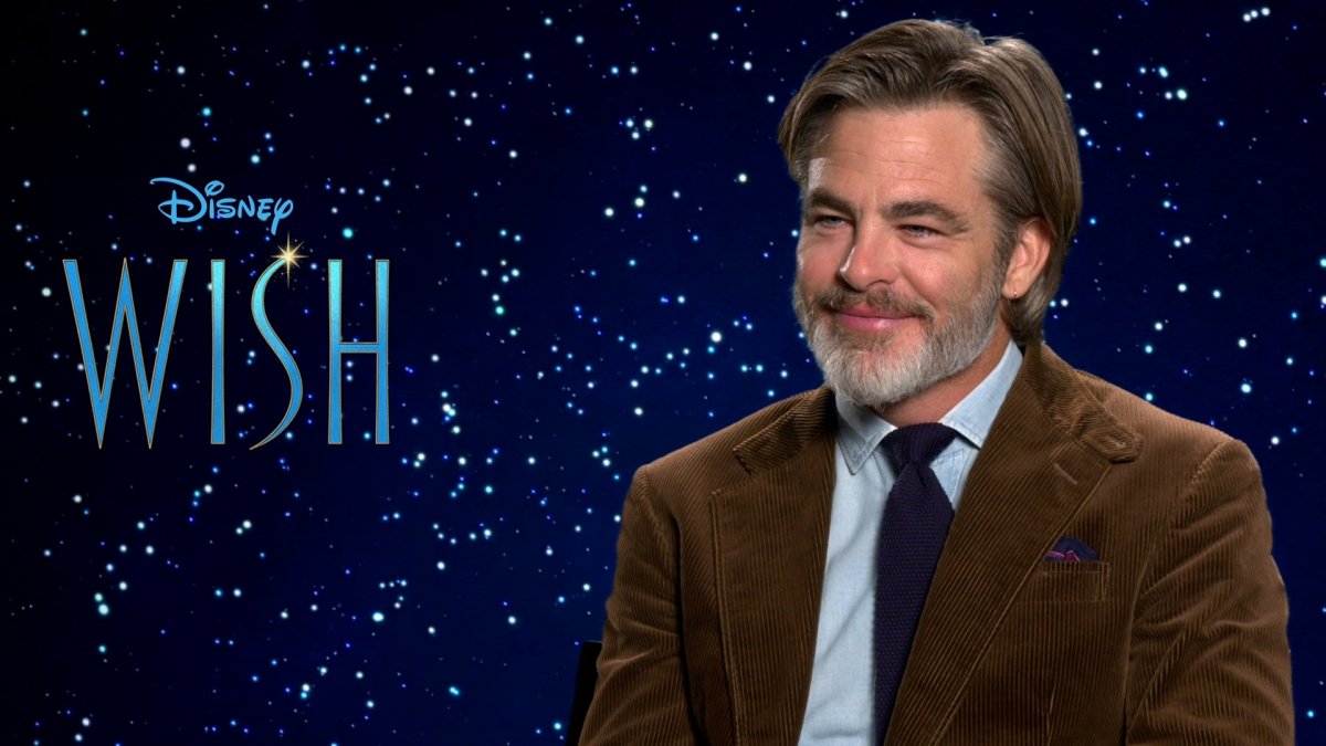‘Wish’ star Chris Pine teases Thanksgiving plans with his family NBC