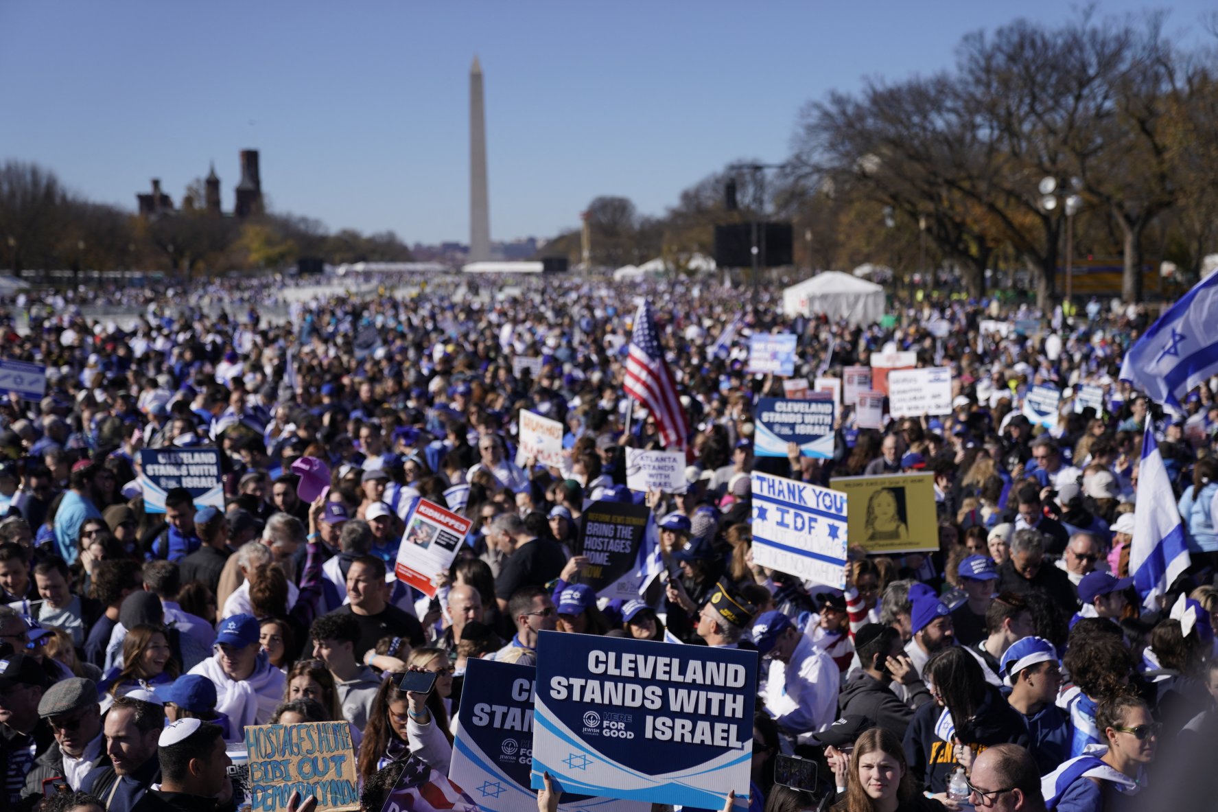 ‘March for Israel’ photos show rally on National Mall in D.C. – NBC New ...
