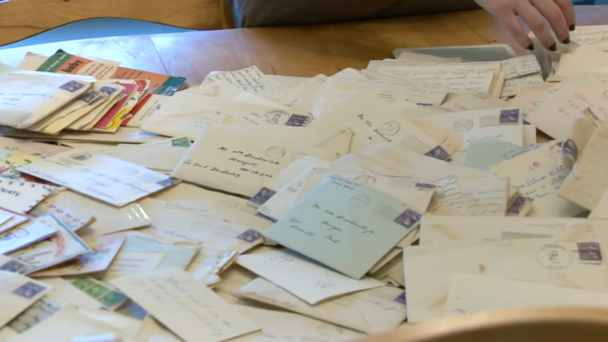Author turns 70-year-old love letters found under stairs into six books – NBC New York - Vimarsana News