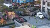 Rockefeller Center Christmas Tree arrives on the Plaza