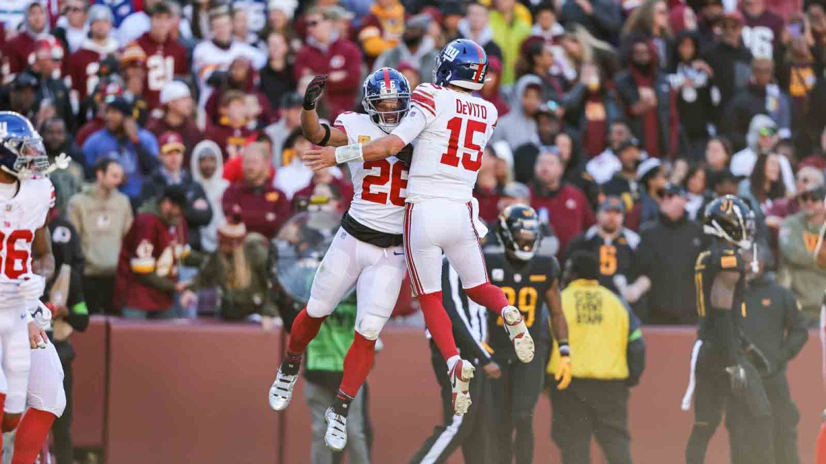 Tommy DeVito leads New York Giants to win over Washington Commanders ...