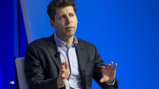 Sam Altman, CEO of OpenAI, during the Asia-Pacific Economic Cooperation CEO Summit in San Francisco on Nov. 16, 2023.