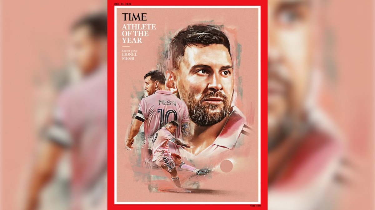 Inter Miami’s Lionel Messi named Time’s 2023 Athlete of the Year – NBC ...