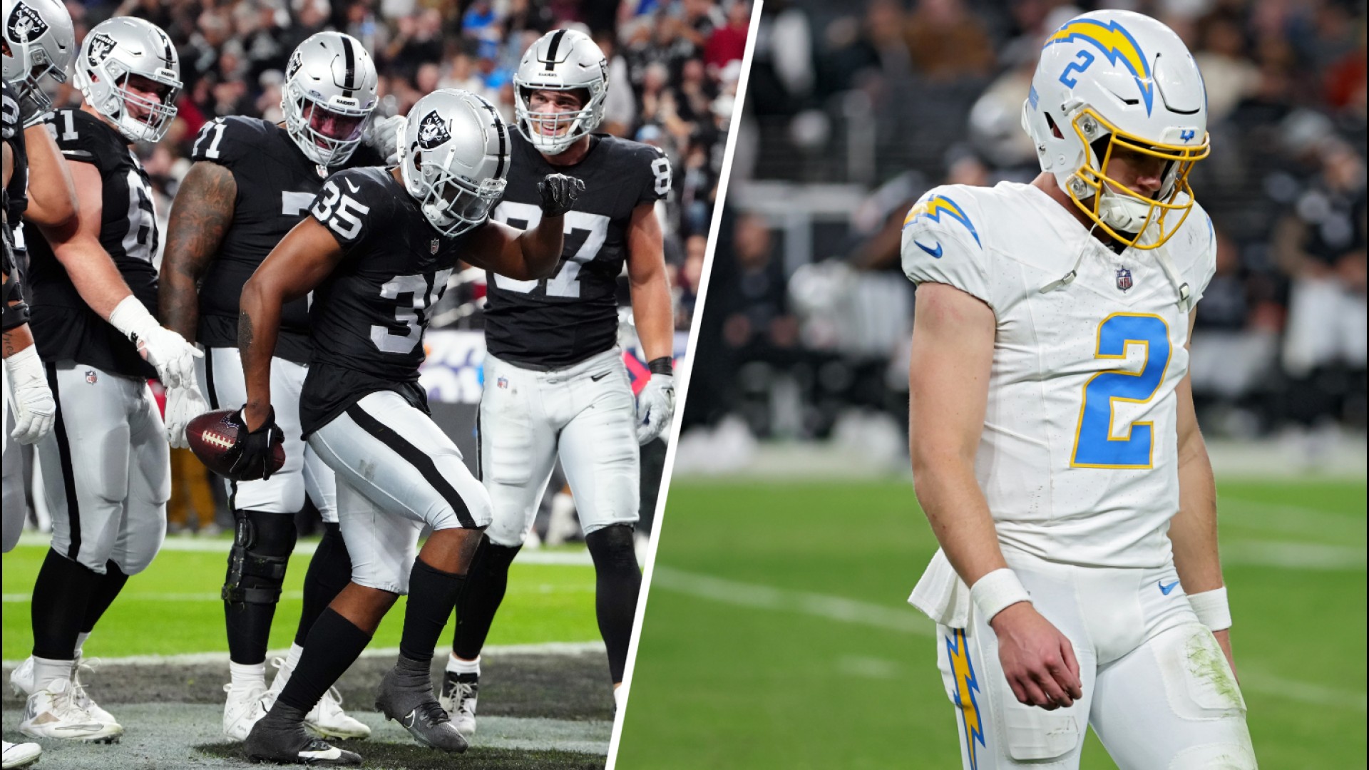 Raiders Embarrass The Chargers 63-21 Thursday Night – NBC New York