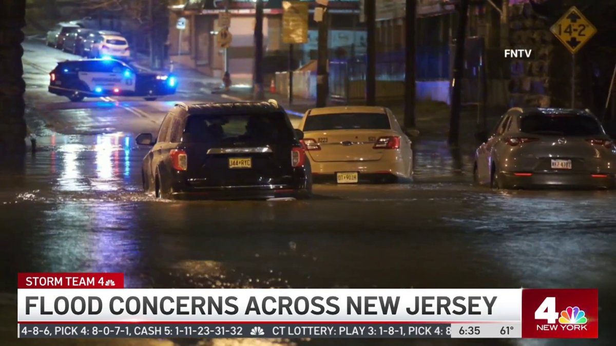 New jersey floods amid powerful storm nbc new york