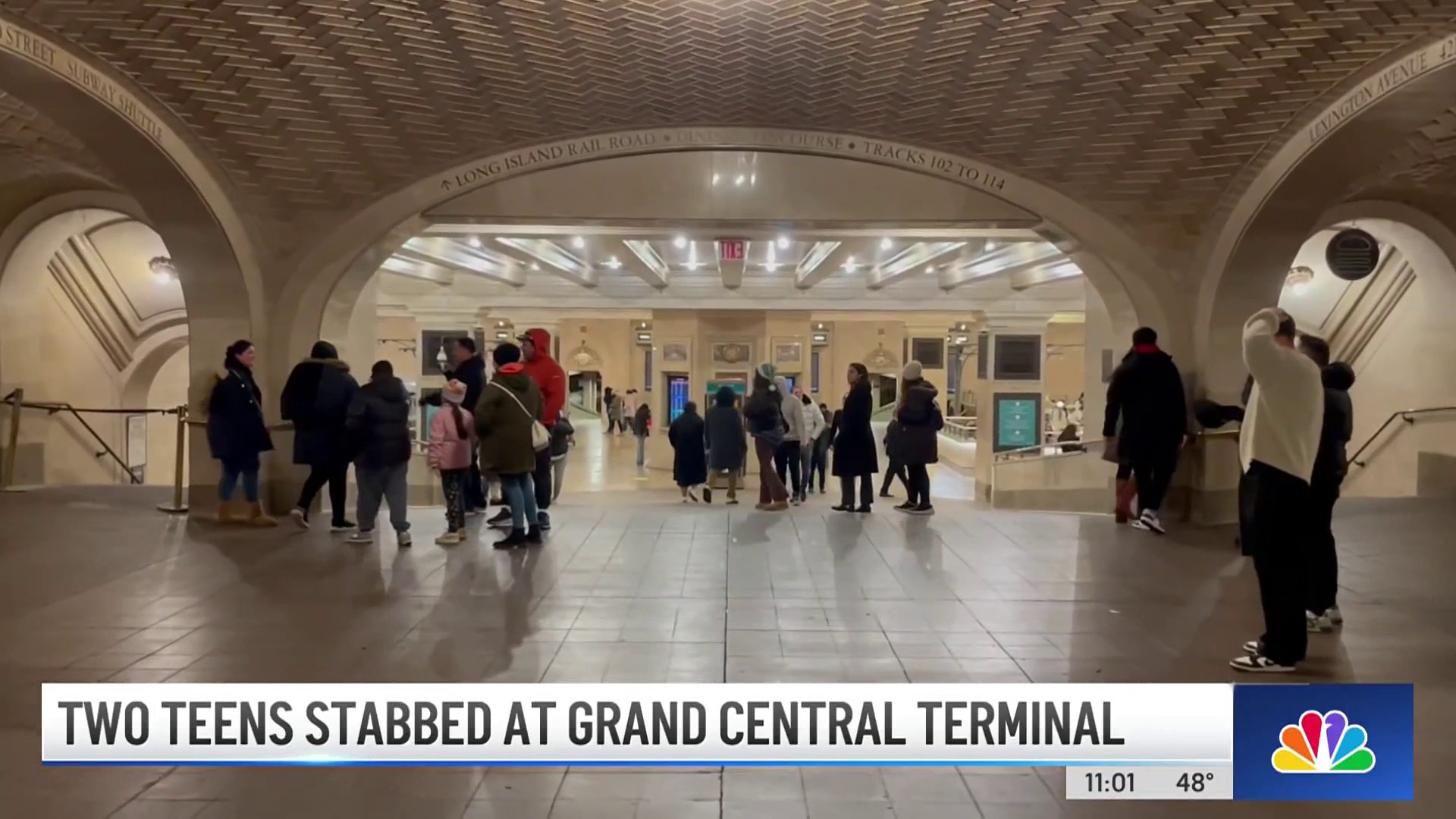 Two Teens Stabbed At Grand Central Terminal Dining Concourse – NBC New York