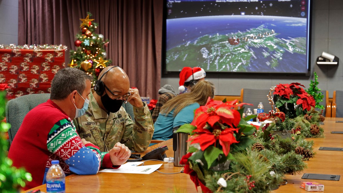 Norad Santa Tracker 