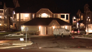 Exterior shot of the house where a Colorado mother allegedly killed two of her children.