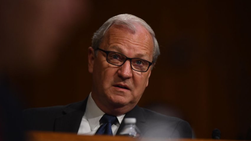 Sen Kevin Cramer (R-ND) speaks at a hearing in the Dirksen Senate Office Building on May 20, 2020 in Washington, DC.