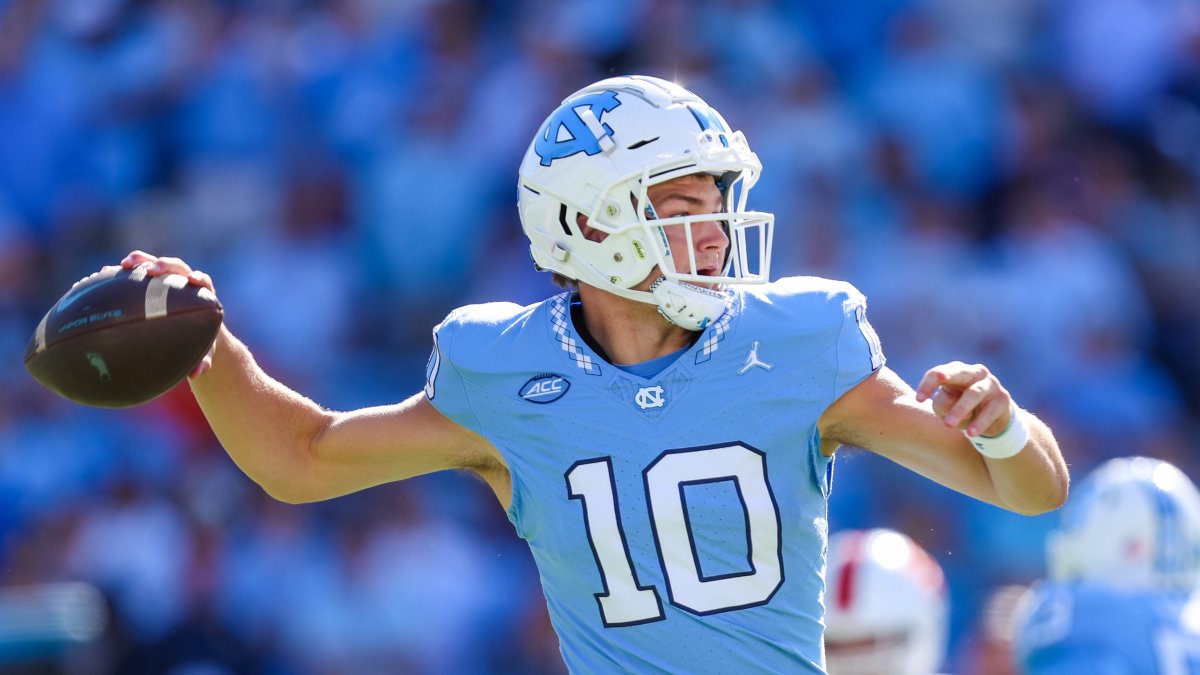 UNC QB Drake Maye enters 2024 NFL Draft NBC New York