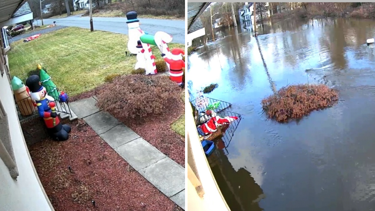Photos show extensive flooding as NJ families may not be able to go home for Christmas - Vimarsana News