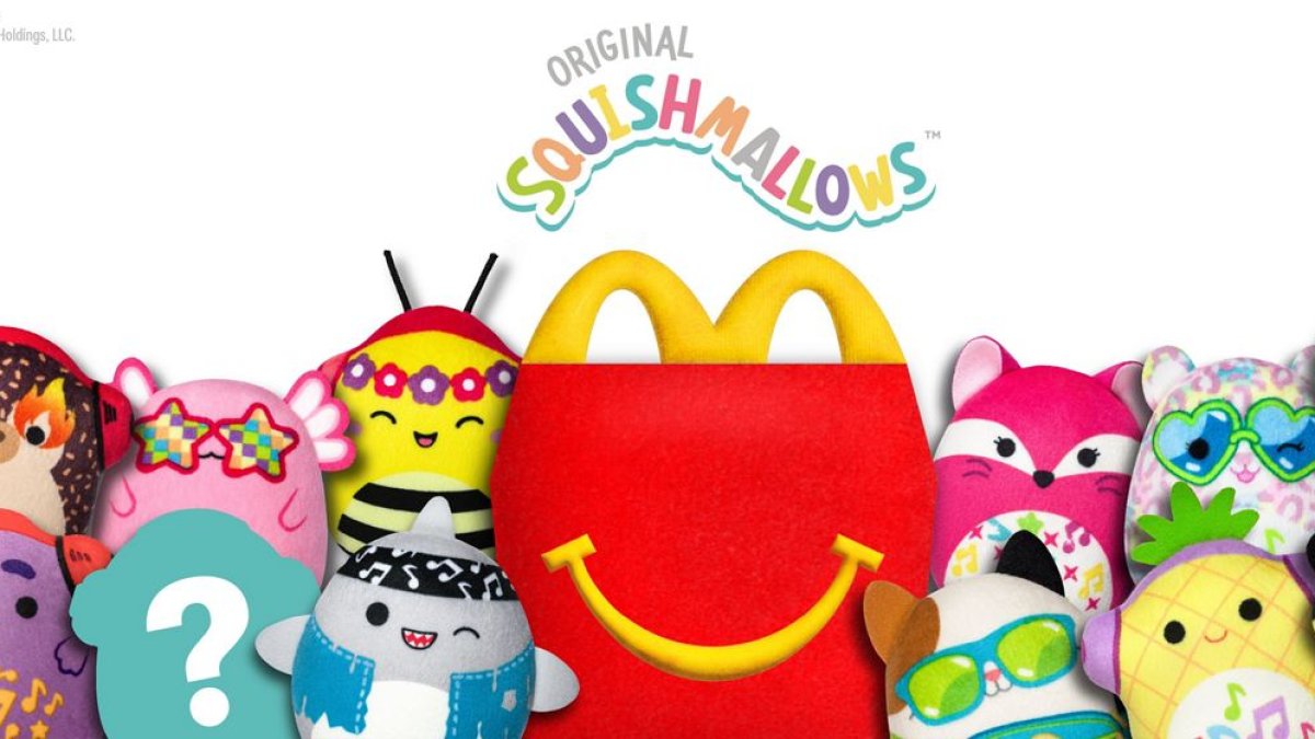McDonald’s Squishmallows Happy Meal officially launched for a limited