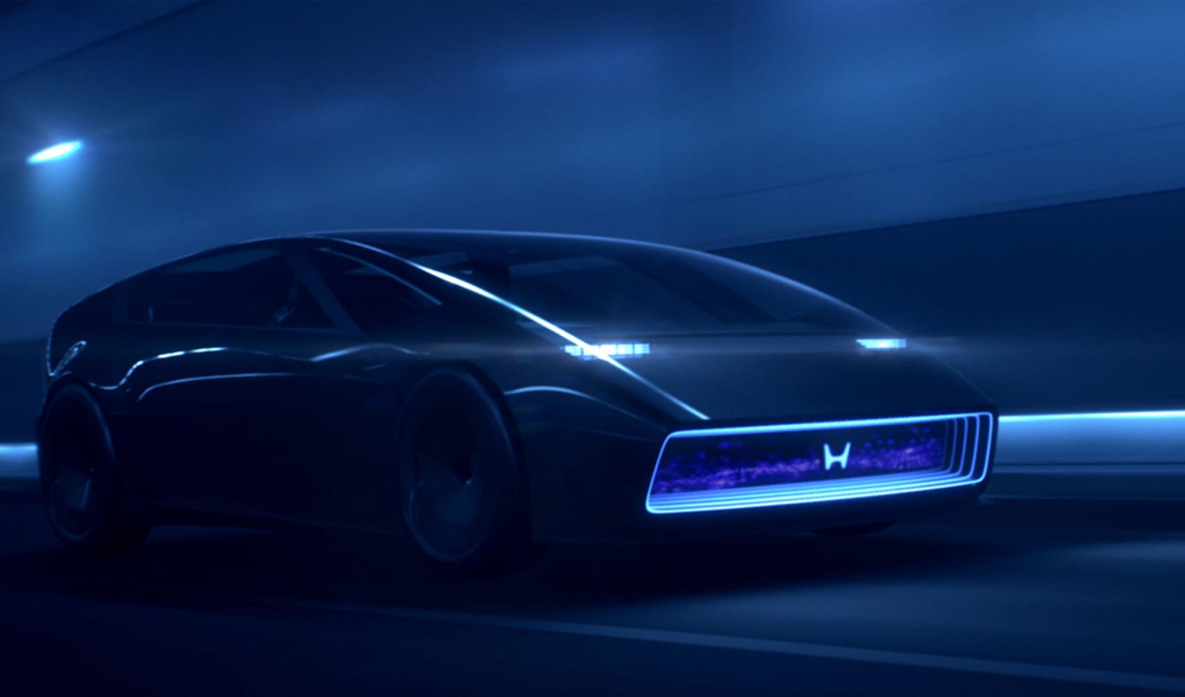 Honda teases new EVs with futuristic ‘Space-Hub' and ‘Saloon'
concept cars