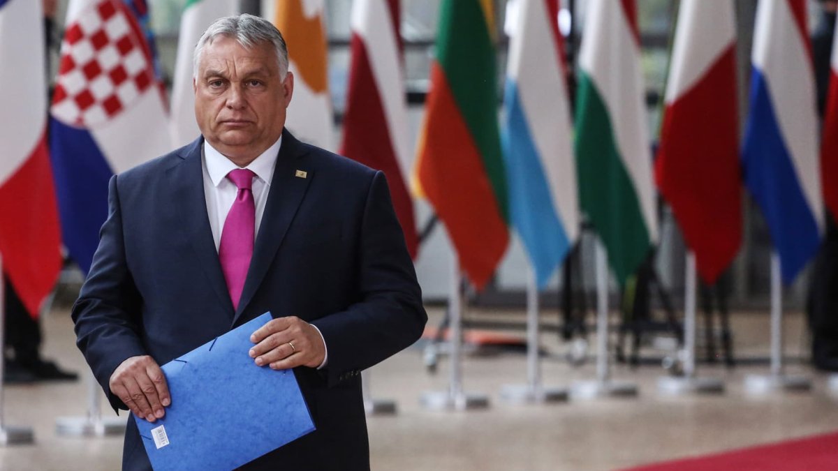 Hungary accuses EU of blackmail over Ukraine aid standoff – NBC New York