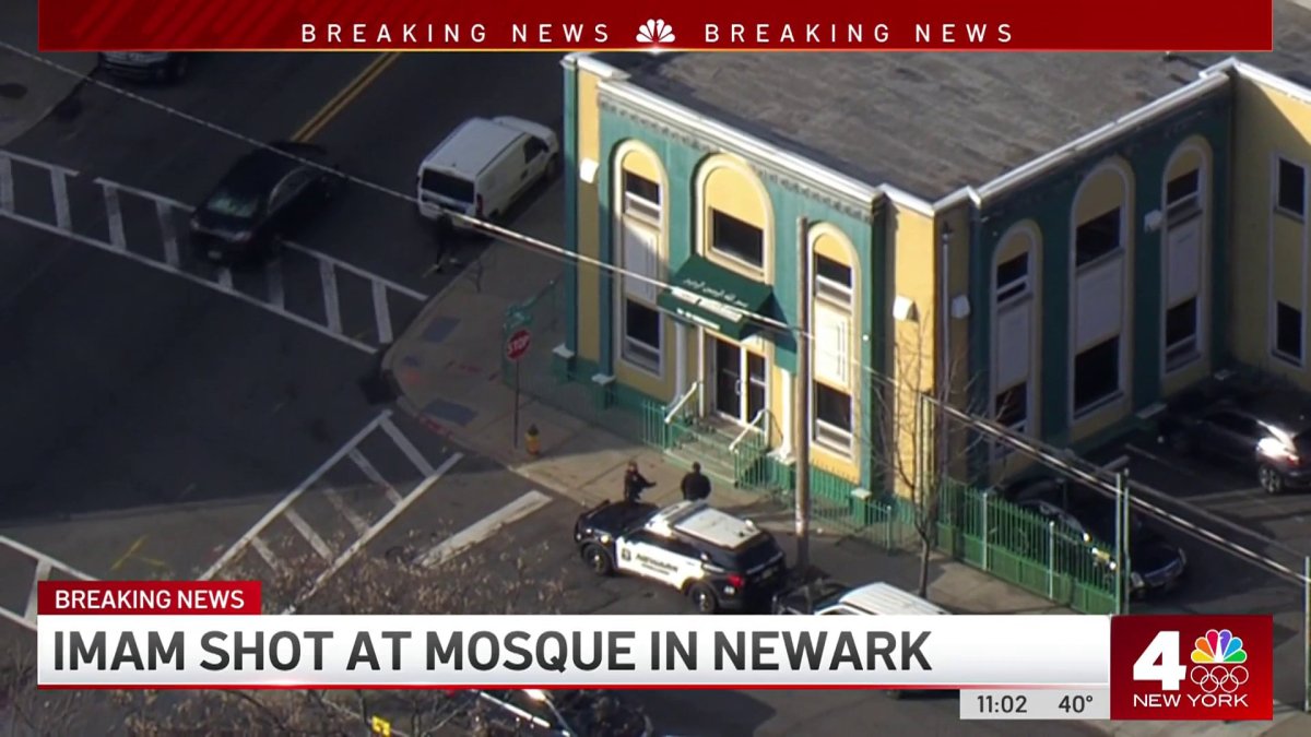 Newark imam in critical condition after shooting near mosque – NBC New York