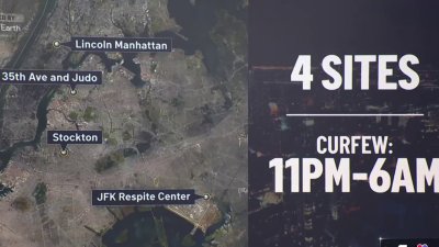 Curfew begins at NYC migrant centers