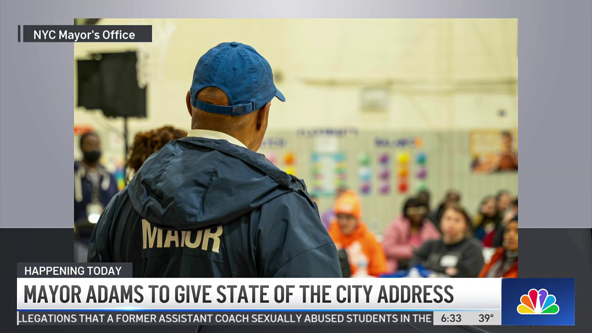 Mayor Adams To Deliver State Of The City Amid Migrant Crisis, Budget ...