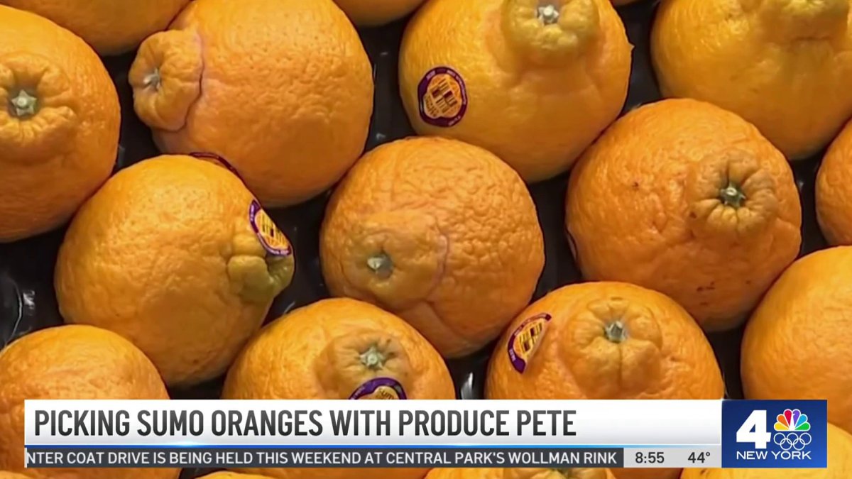 Produce Pete Sumo oranges NBC New York