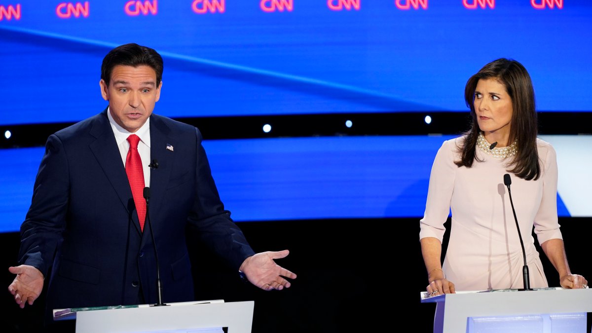 Nikki Haley, Ron DeSantis have hostile Iowa Republican debate NBC New