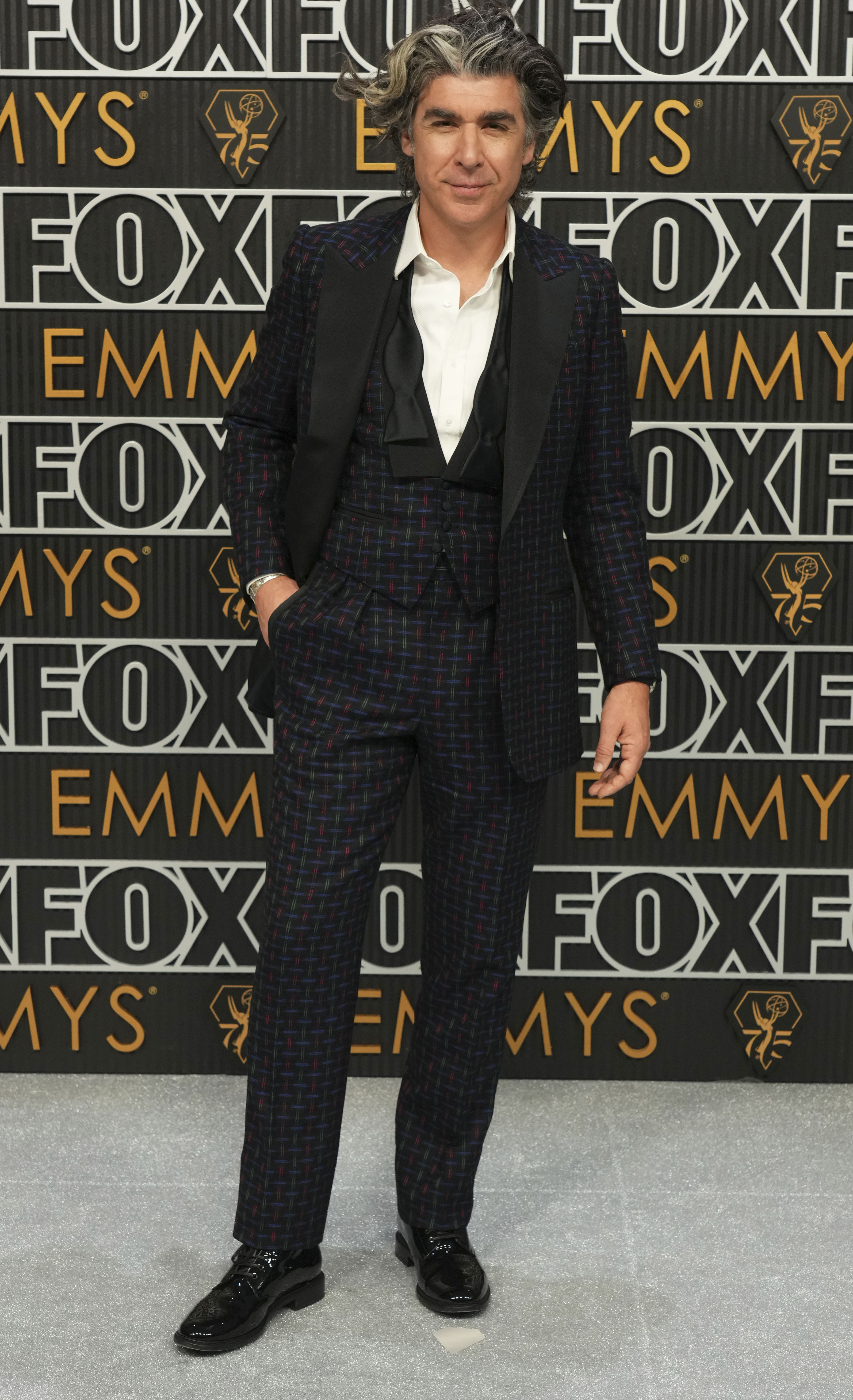 James Lance poses for a Red Carpet portrait at the 75th Emmy Awards on Monday, Jan. 15, 2024 at the Peacock Theater in Los Angeles. (Photo by Jordan Strauss/Invision for the Television Academy/AP Images)