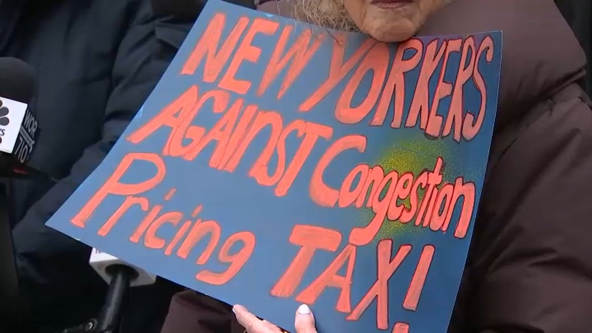 曼哈顿居民再次反对交通拥堵收费计划