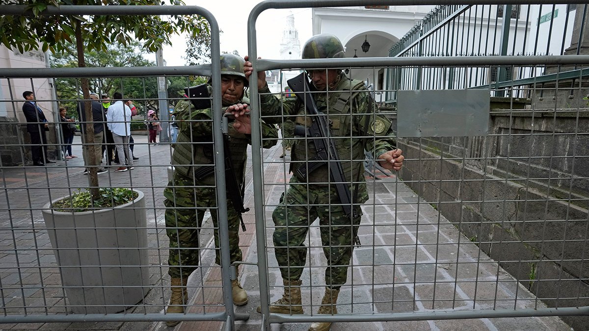 Schools and shops are closed in Ecuador after armed attack on live TV – NBC New York - Vimarsana News