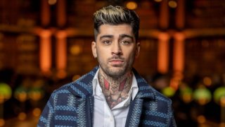 Zayn Malik at Kenzo Men's Fall 2024 as part of Paris Men's Fashion Week