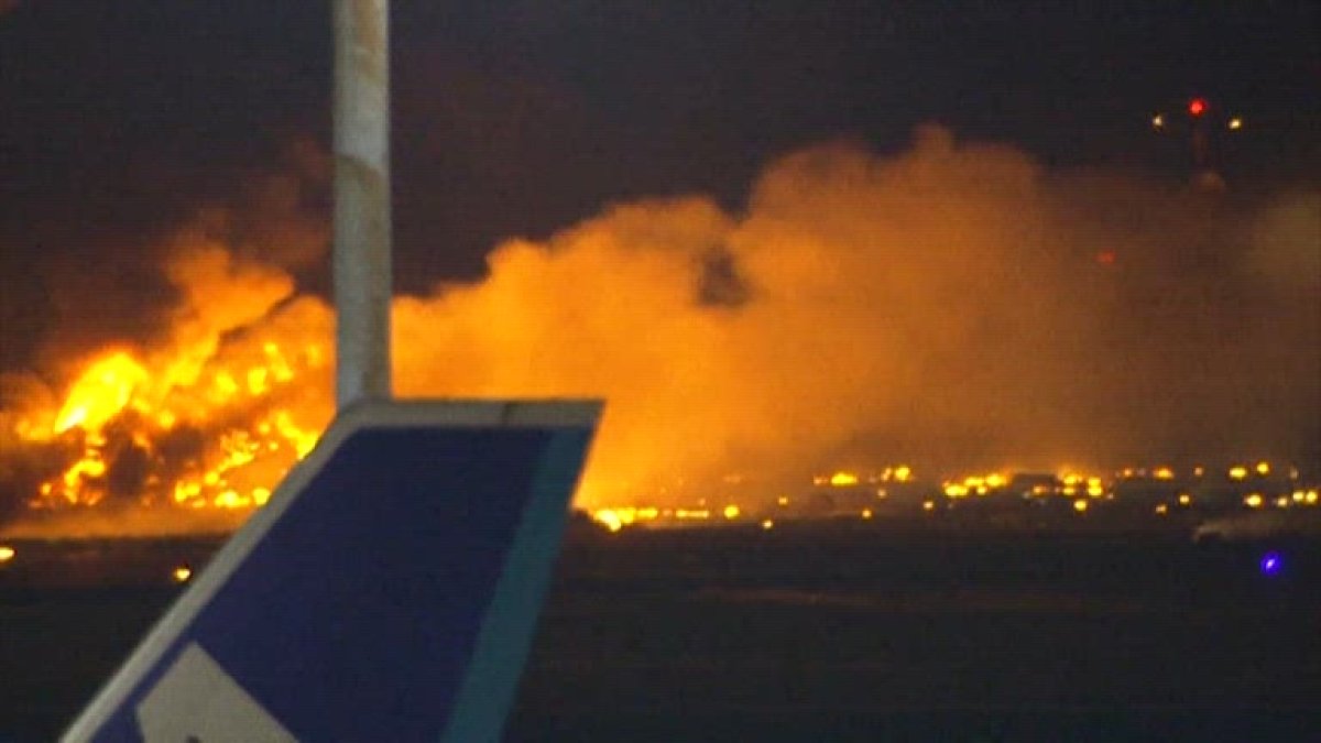 Video shows Japan Airlines plane engulfed in flames NBC New York