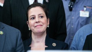 FILE - Rep. Elise Stefanik during an event for H.R. 1, the Lower Energy Costs Act, at the U.S. Capitol in Washington, D.C. March 30, 2023.