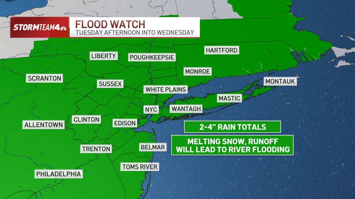 How much rain are we getting tomorrow? Flood watch for Brooklyn, Queens ...