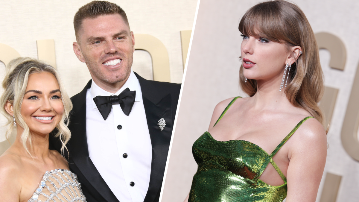 Freddie Freeman in Taylor Swift Golden Globes photo confuses MLB fans