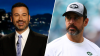 Jimmy Kimmel rips Aaron Rodgers in new seven-minute monologue