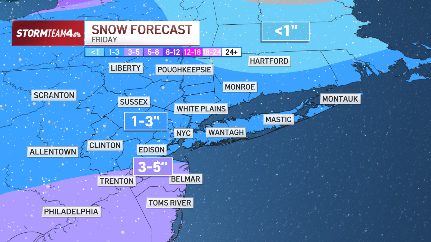 How Much Will it Snow?  Snowfall forecasts for all US cities