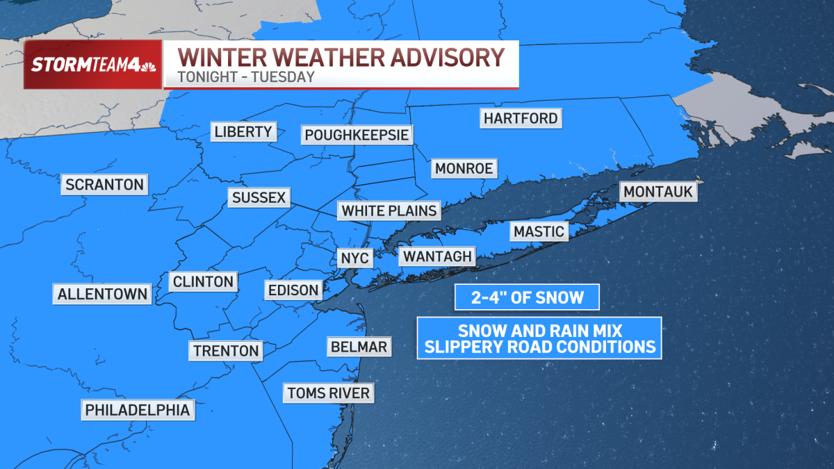 New York City Snow Alert, Travel Advisory ahead of first measurable