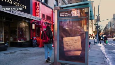 New public art project on bus shelters and newsstands