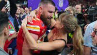 What Taylor Swift and Travis Kelce told each other during on-field embrace after Super Bowl