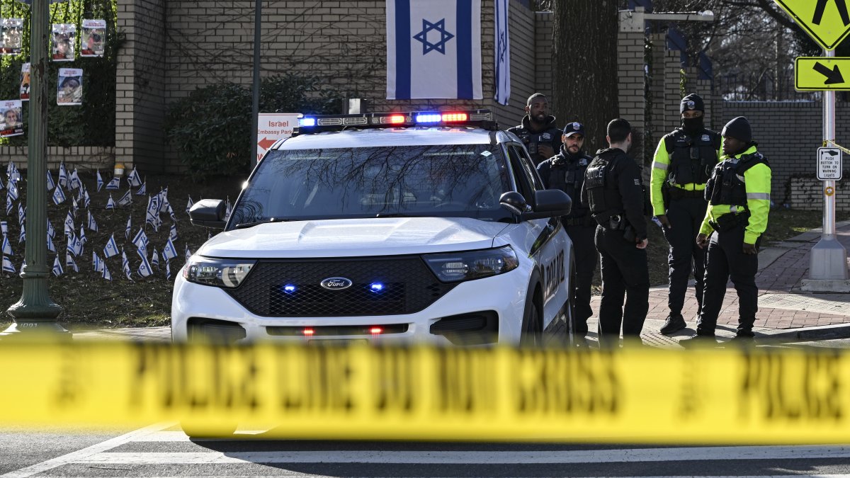 Authorities extinguish man on fire outside Israeli Embassy in Washignton DC – NBC New York - Vimarsana News