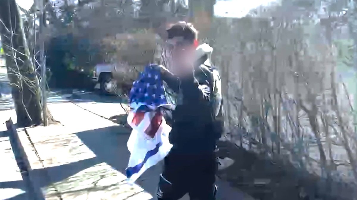 Man charged with hate crime after ripping down Israel flag, attacking Long Island homeowner: Police