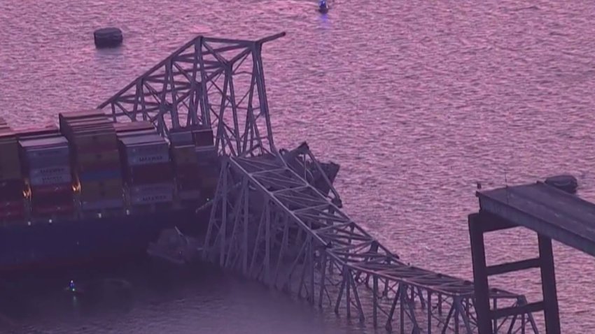 Baltimore bridge collapse: Rescue efforts underway after cars plunge into the water