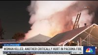 1 dead, 1 injured in Pacoima fire