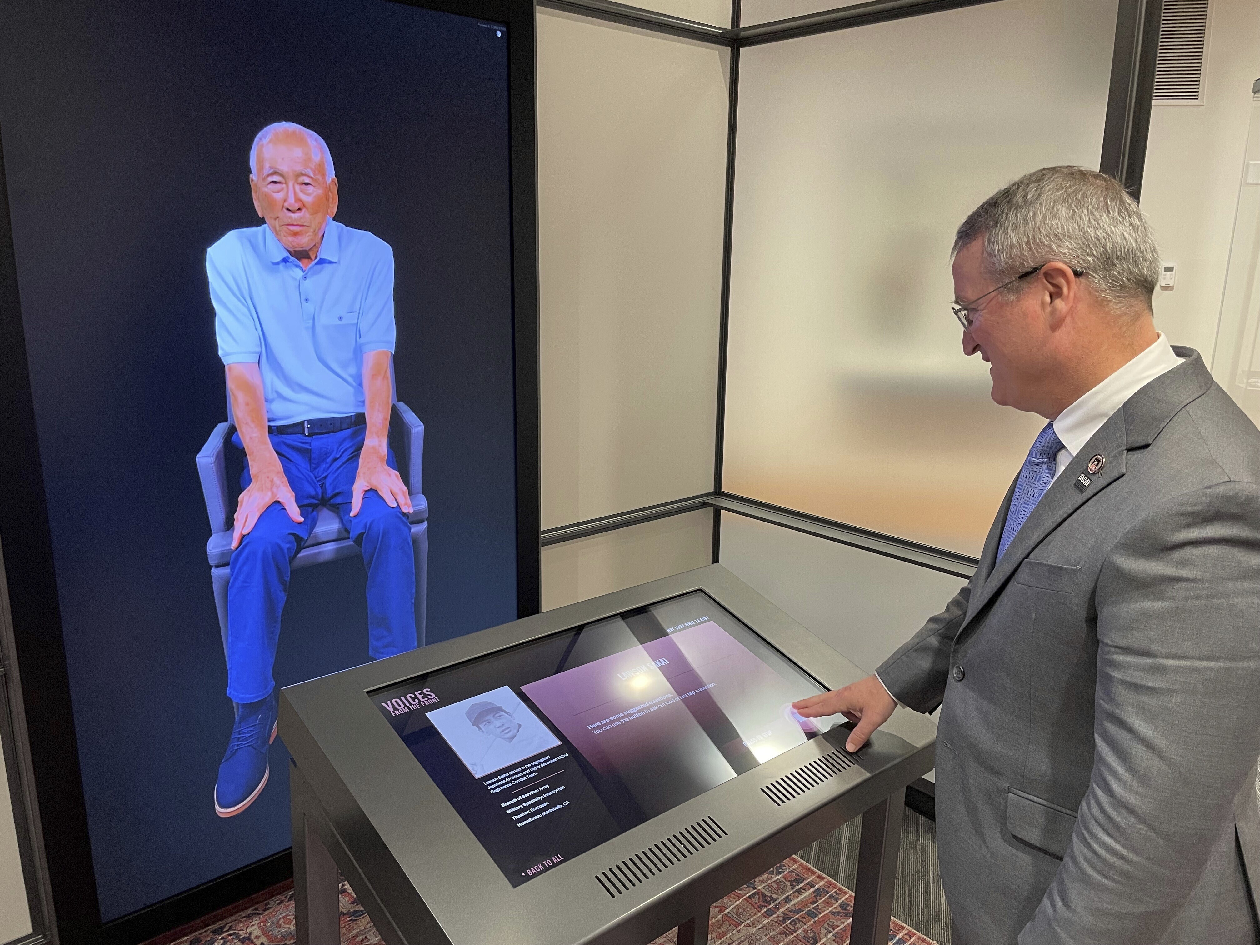 AI-aided virtual conversations with WWII vets are latest feature at
New Orleans museum