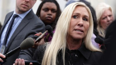Majorie Taylor Greene files motion to oust Mike Johnson from House speakership