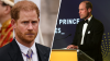 Princes William and Harry honor Princess Diana with separate appearances