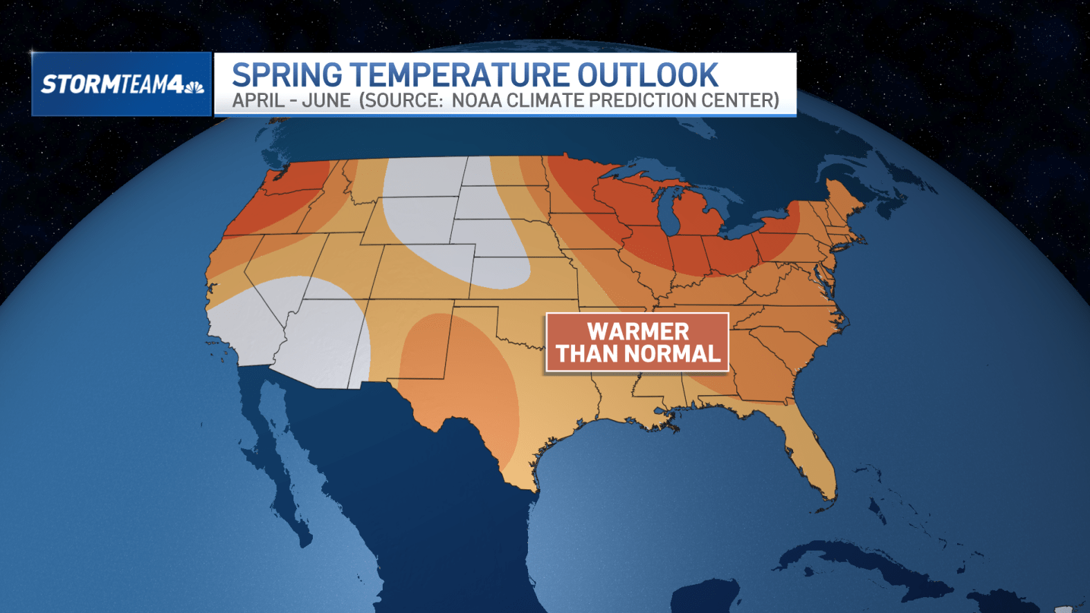 Warm weather ahead for spring, says NOAA’s Spring Outlook – NBC New York