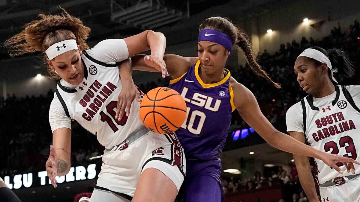 Six Ejected In SEC Championship Game Between South Carolina LSU NBC best-lsu-womens-basketball-players-2025-maya-savannah