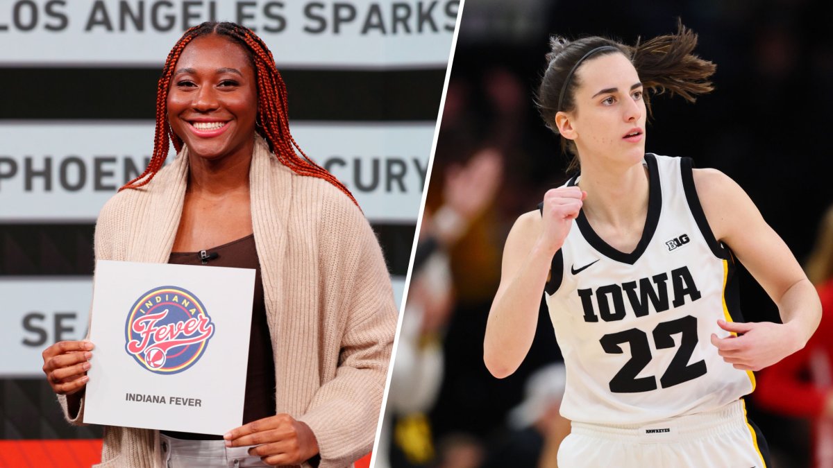 Aliyah Boston previews potential WNBA pairing with Caitlin Clark NBC